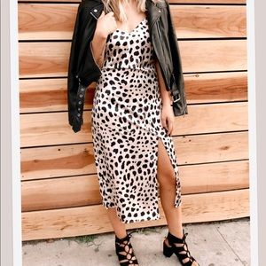 Leopard Slip Dress